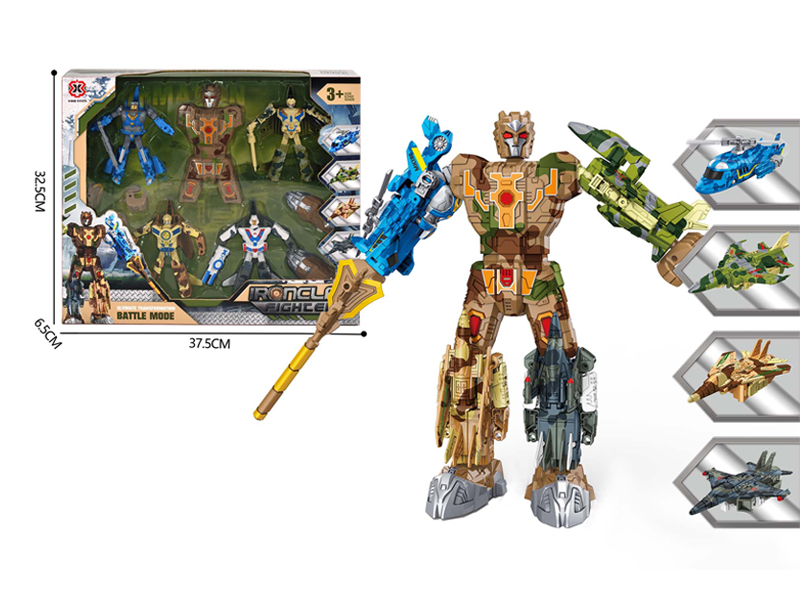 5 In 1 Aircraft Transformable Robot