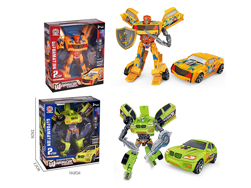 Luxury Car Transformable Robot