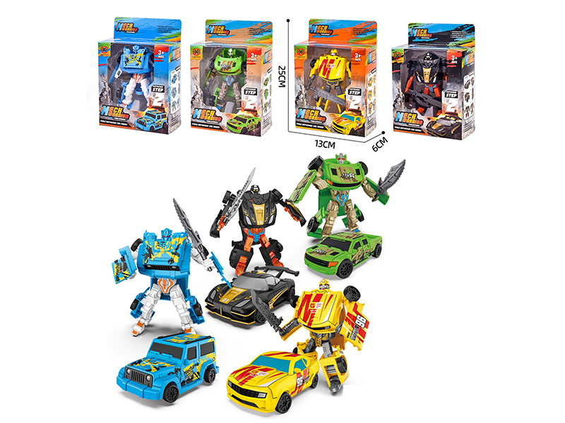 Luxury Car Transformable Robot