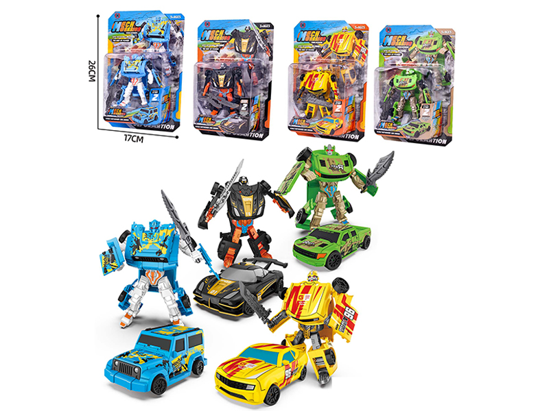 Luxury Car Transformable Robot