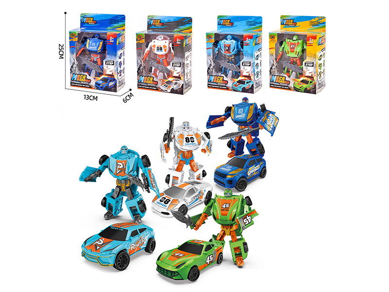 Luxury Car Transformable Robot