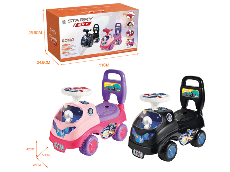 Astro Cartoon Stroller With Music Steering Wheel