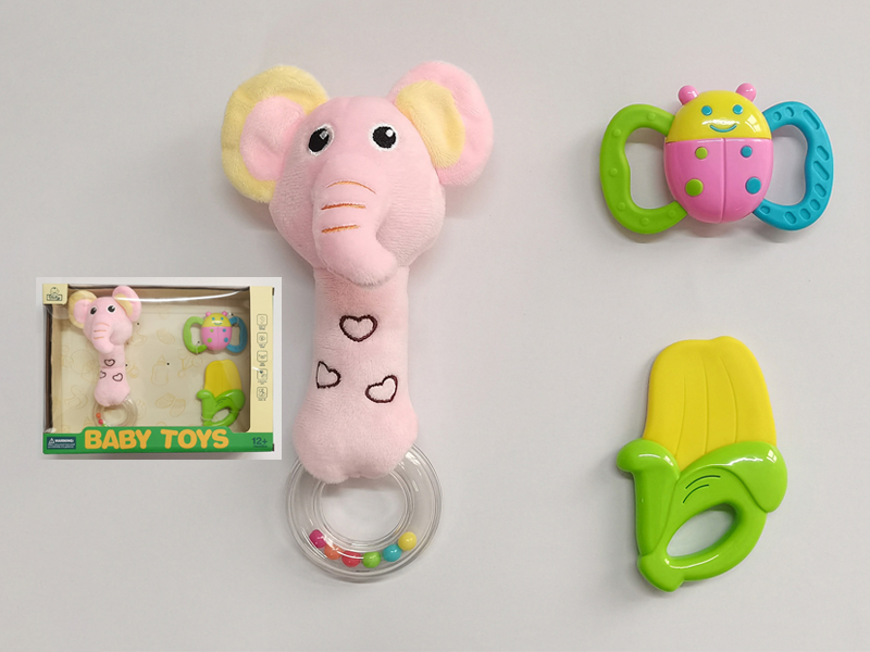 BB Hand Shake Elephant Toy Set