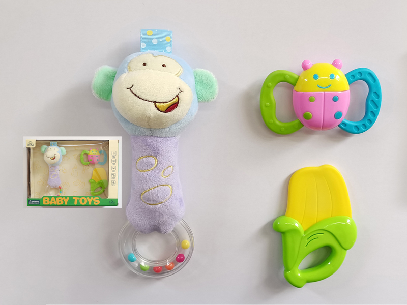 BB Hand Shake Monkey Toy Set