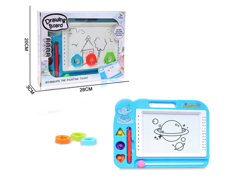 Single Color Elephant Drawing Board Toy