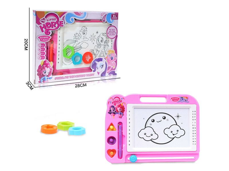 Single Color Little Pony Drawing Board Toy