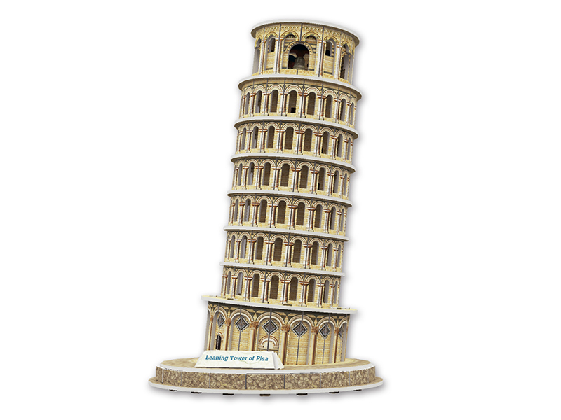 The Leaning Tower Of Pisa 3D Puzzle