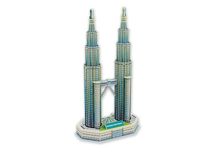 Petronas Twin Towers 3D Puzzle