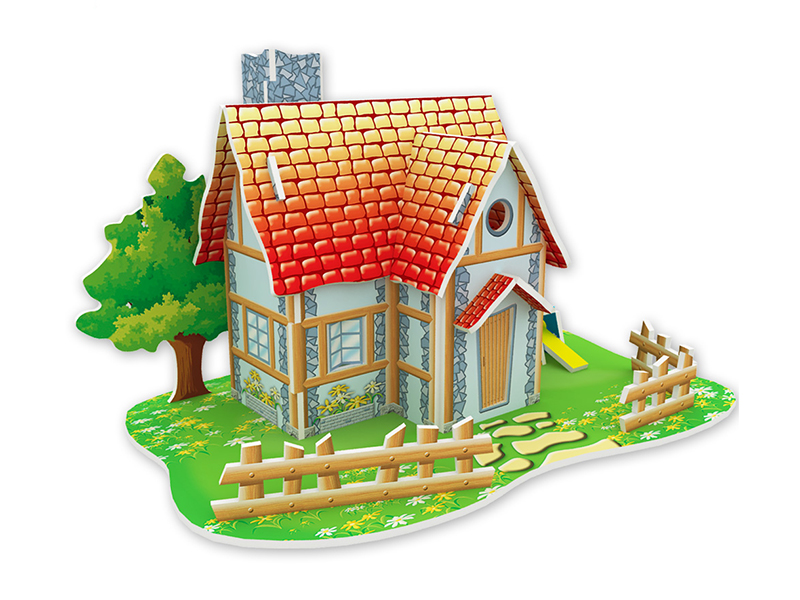 Lovely Home 3D Puzzle