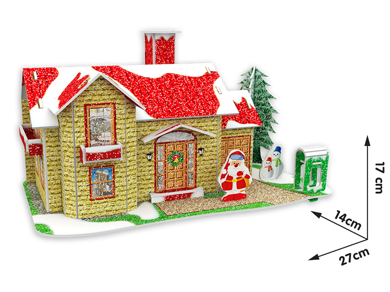 Christmas Houses 3D Puzzle