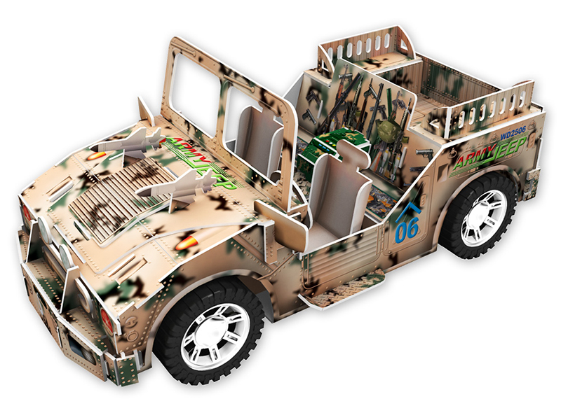Hummer Jeep Truck 3D Puzzle