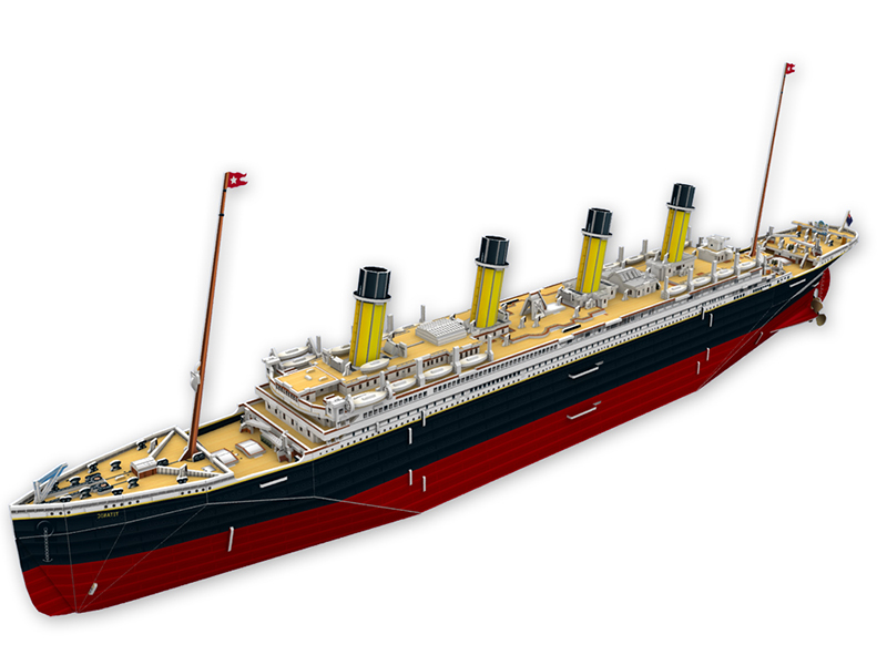 The Titanic 3D Puzzle