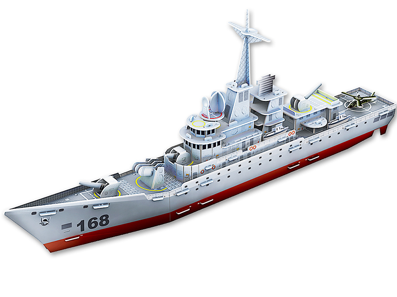Missile Destroyer 3D Puzzle