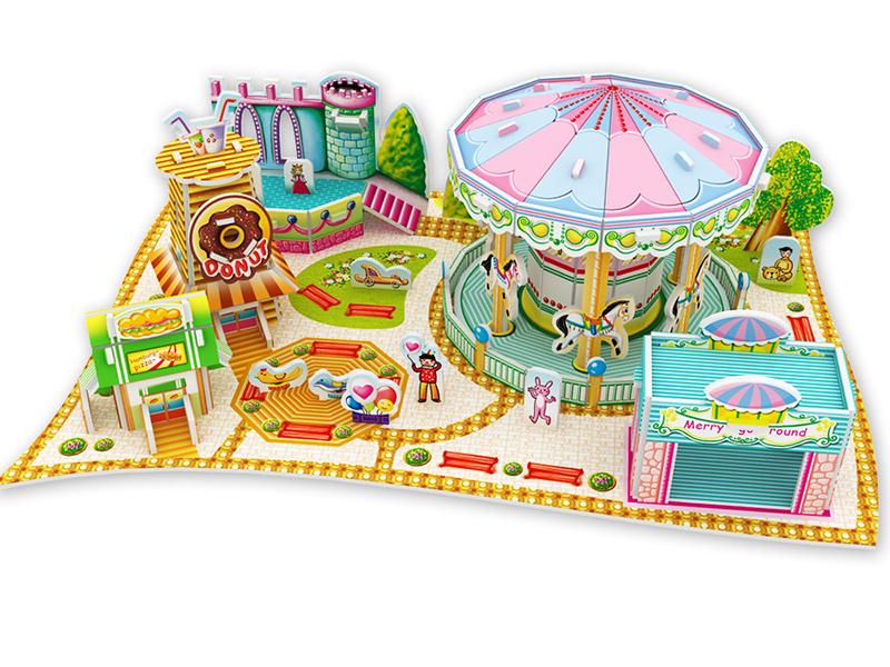 Merry-Go Round 3D Puzzle