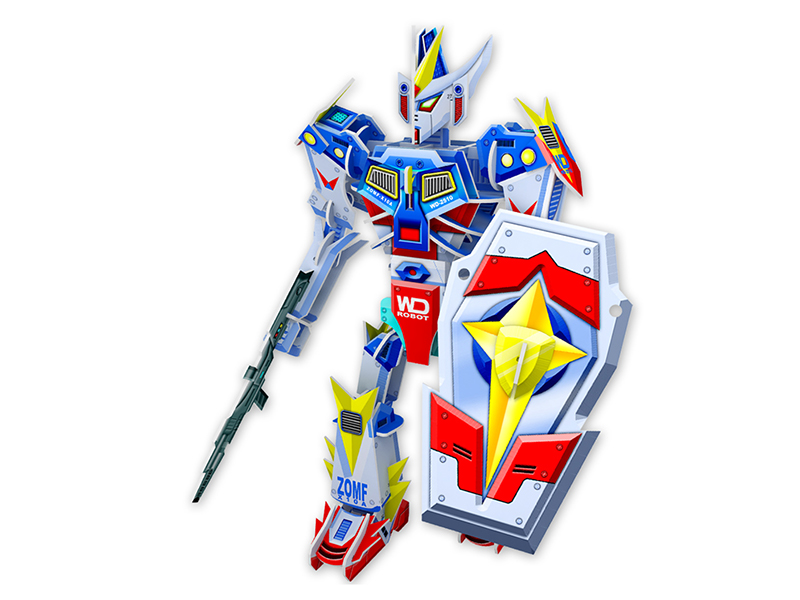 Mobile Fighter Robot 3D Puzzle