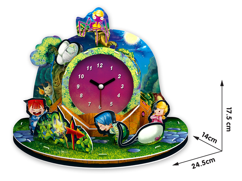 Halloween Clock 3D Puzzle