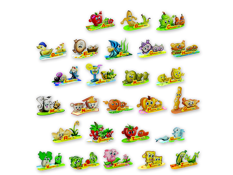 ABC Study Card 3D Puzzle