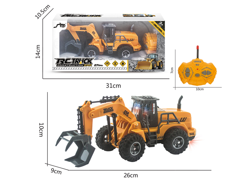 1:30 4CH R/C High Arm Gripping Engineering Vehicle With Light