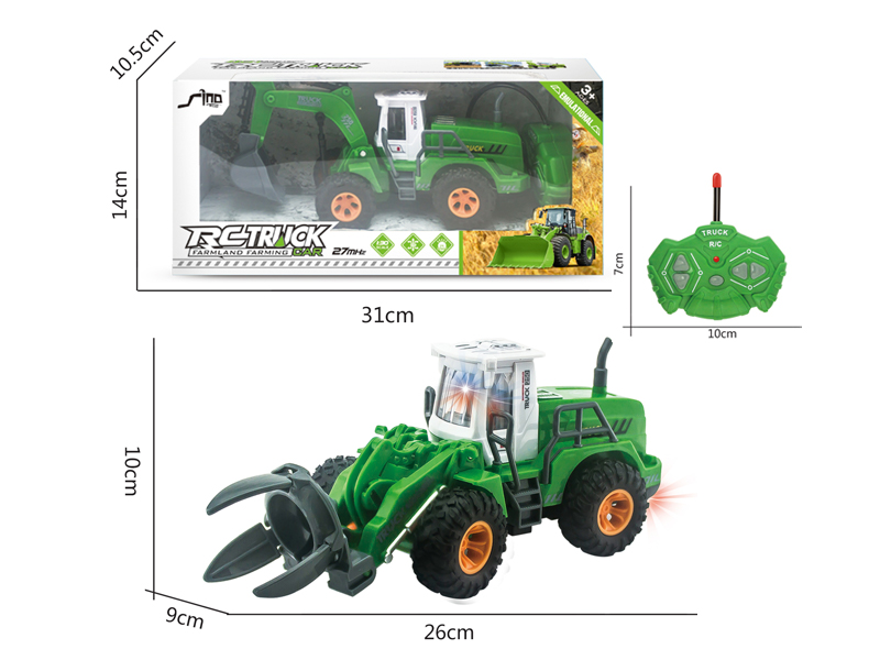 1:30 4CH R/C Flat Arm Split Farmer'S Vehicle With Light