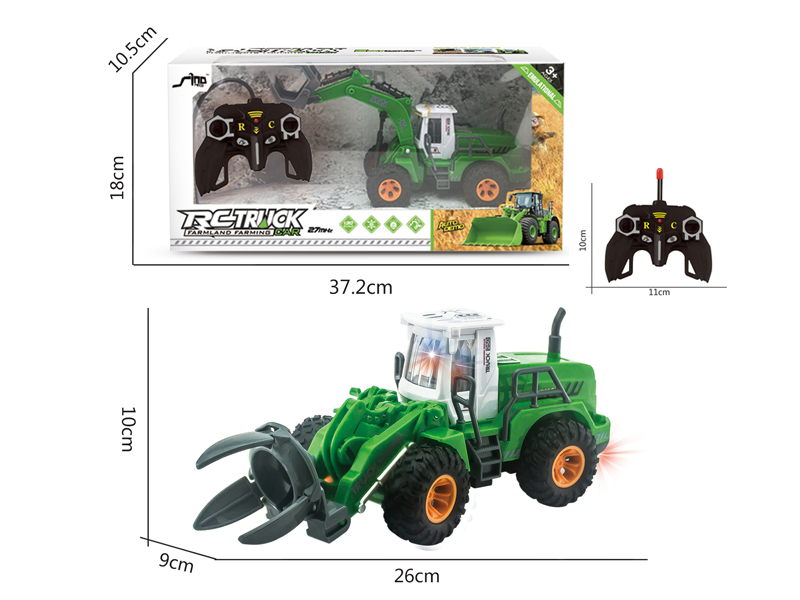 1:30 5CH R/C Flat Arm Split Farmer'S Vehicle With Light