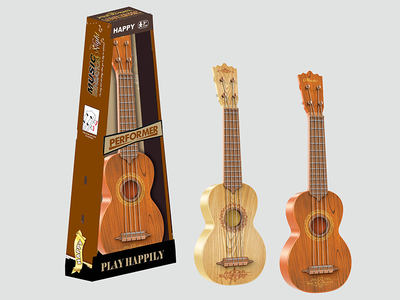 Simulated Wood Grain Ukulele Guitar