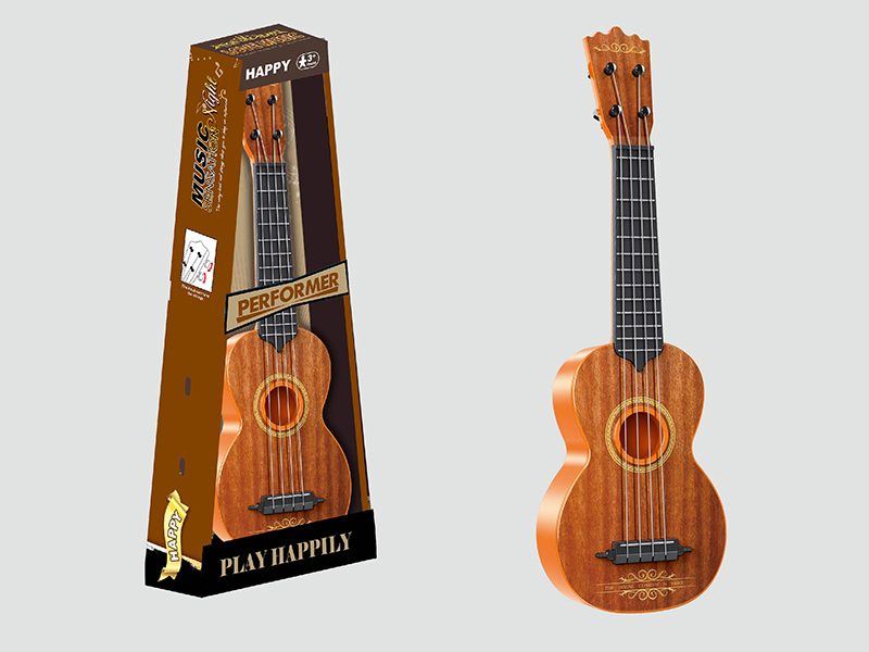 Simulated Wood Grain Ukulele Guitar