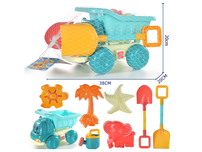 8PCS Beach Car Toy