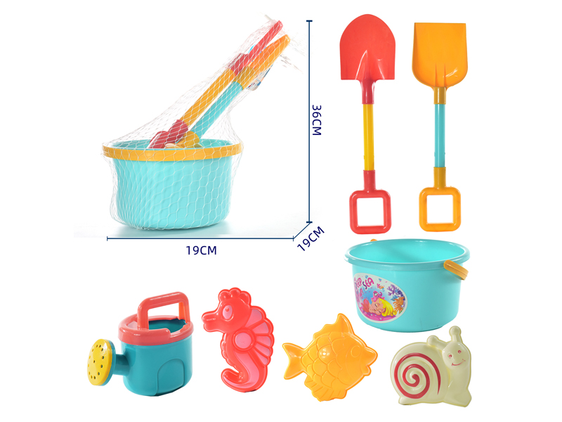 7PCS Beach Bucket Toy
