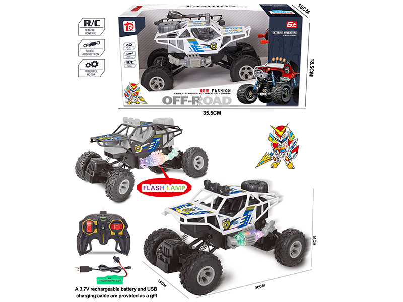 Remote Control Off-Road Police Car