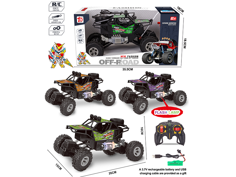 1:14 Remote Control Climbing Car With Lights