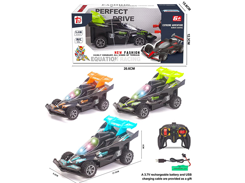 4-Channel Remote Control Equation Racing Car With Lights