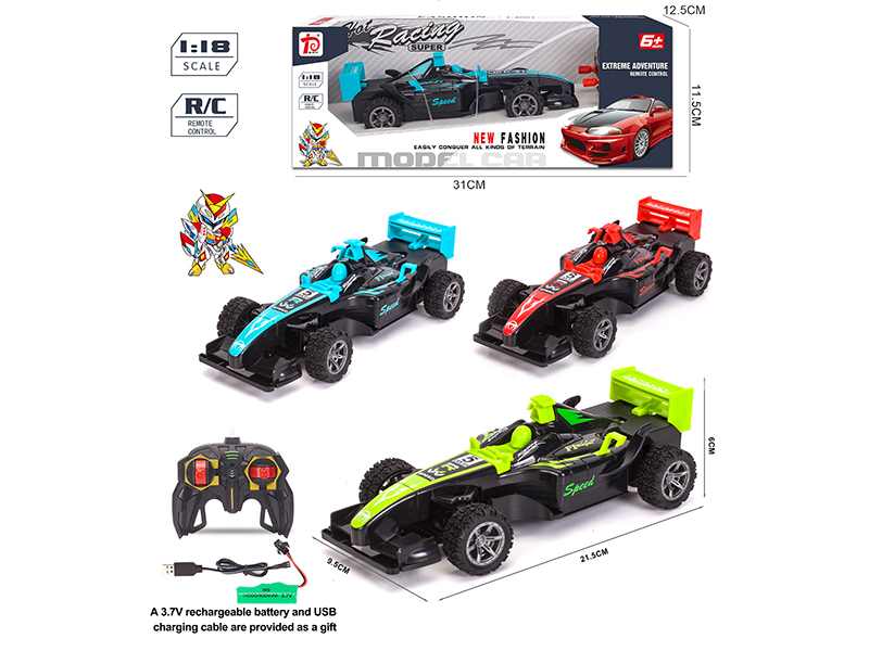 4 Channel Remote Control F1 Racing Car