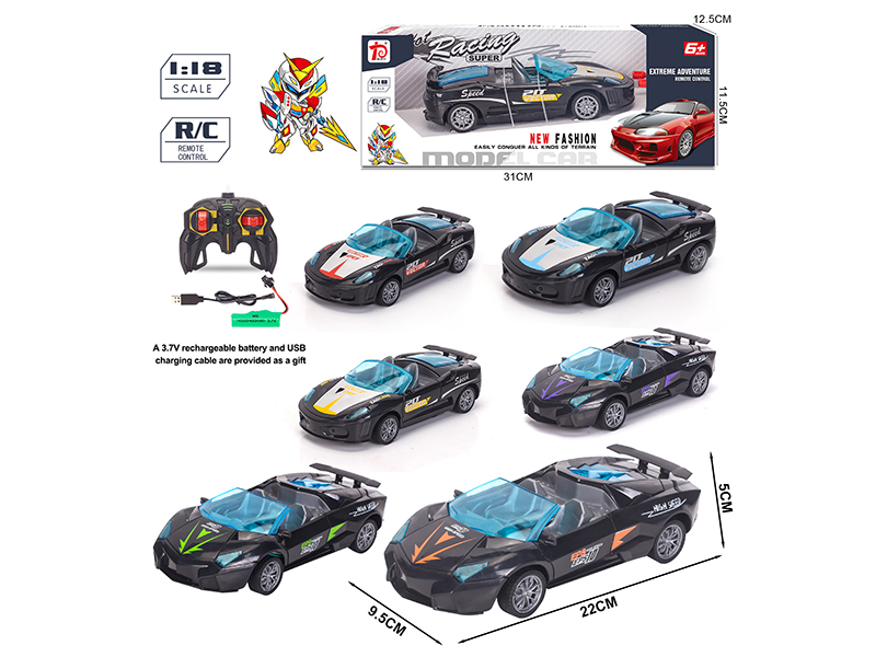 4 Channel Remote Control Car