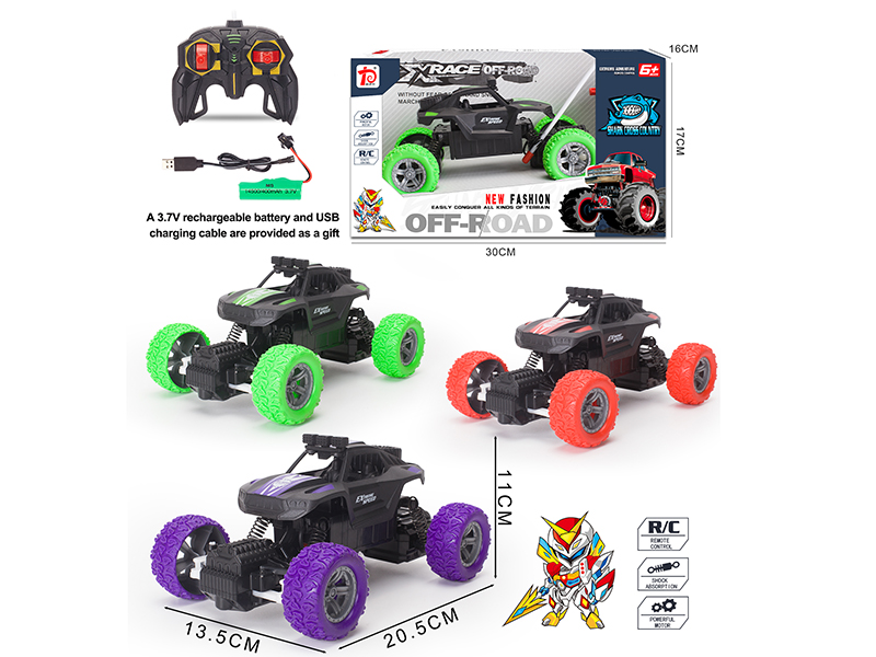 4-Channel Remote Control Climbing Car