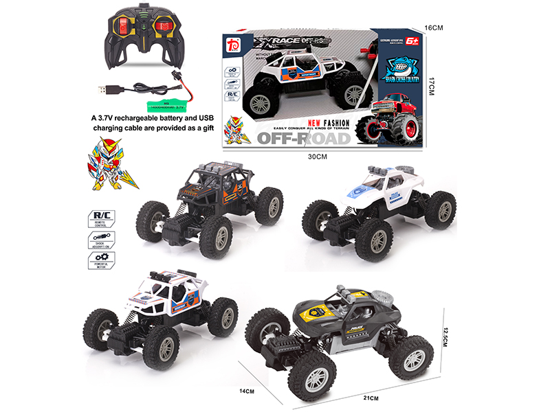 Remote Control Off-Road Police Car