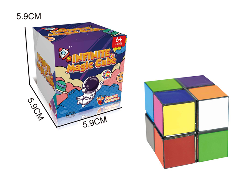 Infinite Alien Geometry Magic Cube Toy