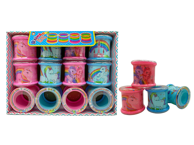 12PCS Unicorn And Bracelet Rainbow Circle