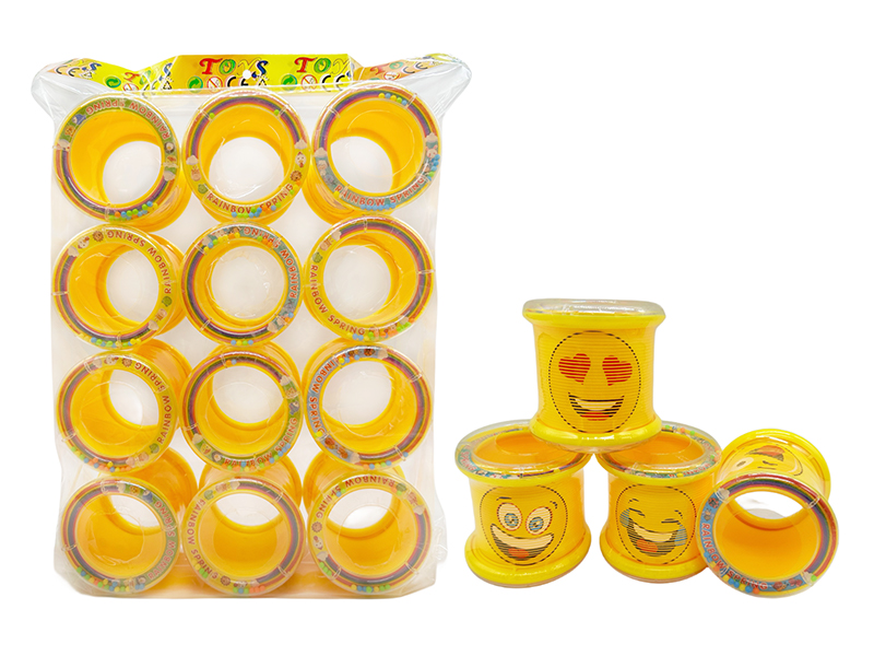 12PCS Expression And Bracelet Rainbow Circle