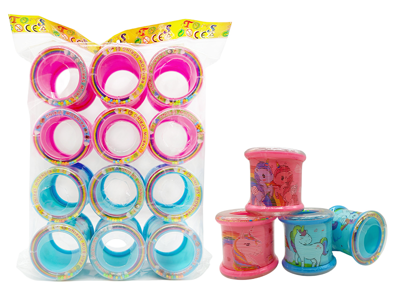 12PCS Unicorn And Bracelet Rainbow Circle