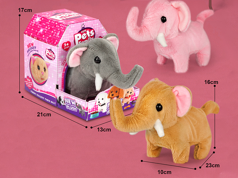 Electric Plush Elephant