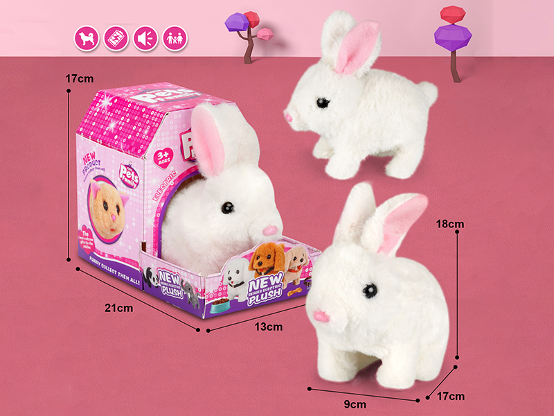 Electric Plush Pet Rabbit