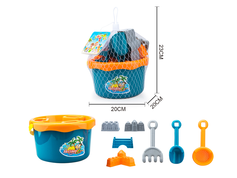 9PCS Beach Bucket Set