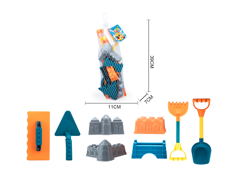 8PCS Beach Snowclip Set