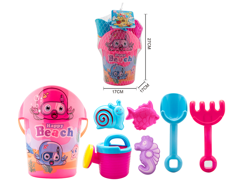 8PCS Beach Bucket Toys