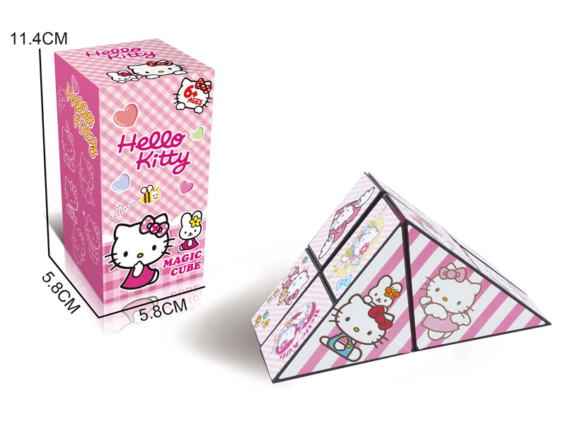 Infinite Alien Geometry Magic Cube Toy(Kitty Cat)