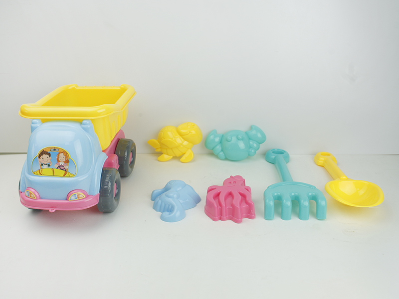 Dump Truck Beach Toys Set(7PCS)