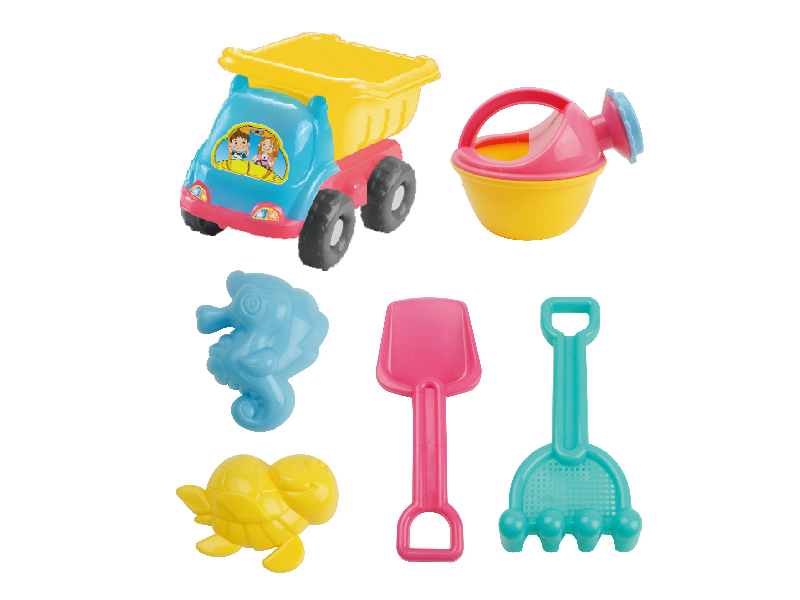 Dump Truck Beach Toys Set(6PCS)