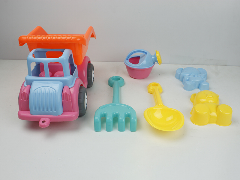 Engineering Truck Beach Toys Set(6PCS)
