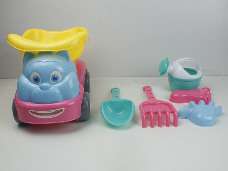 Cartoon Car Beach Toys Set(6PCS)
