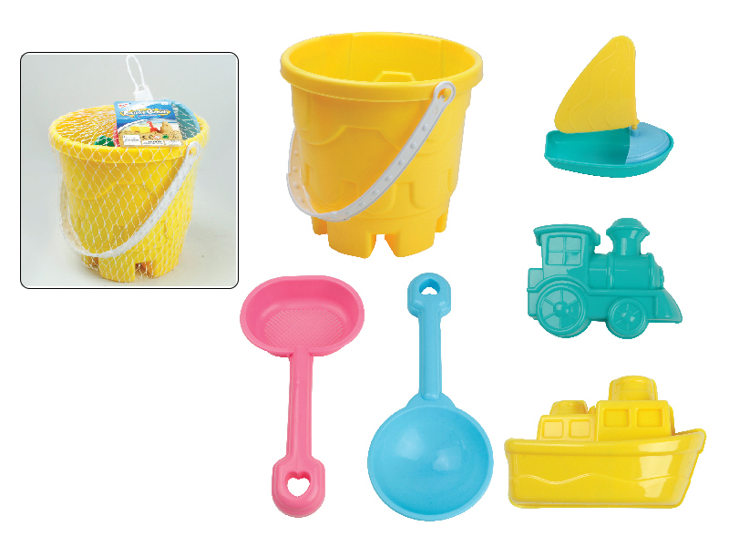 Castle Sand Bucket Set(6PCS)